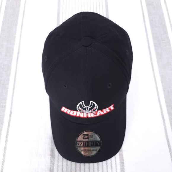 MARVEL Ironheart Hat Cap Cast + Crew Wrap Gift Fitted Mens‎ Medium Large Black - Picture 6 of 8